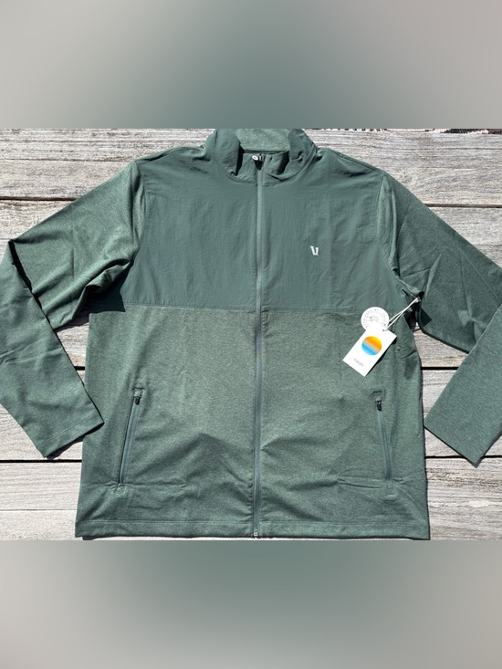 Vuori Men's Sunday Element Track Jacket agate Green size XXL NWT
